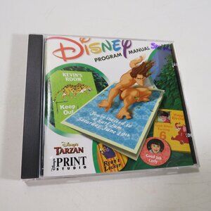 Disney Tarzan Print Studio Computer Game OUT OF DATE SOFTWARE